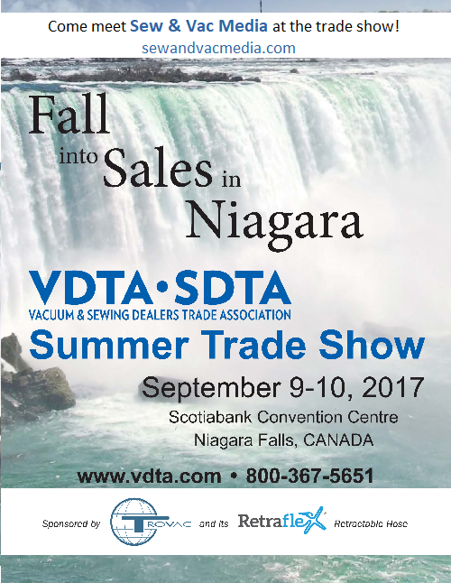 Come see Sew & Vac Media at the VDTA SDTA Summer Trade Show!