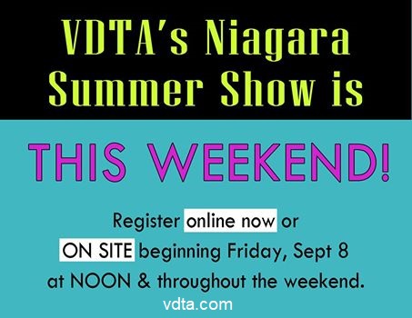 VDTA's Niagara Summer Show is THIS WEEKEND!